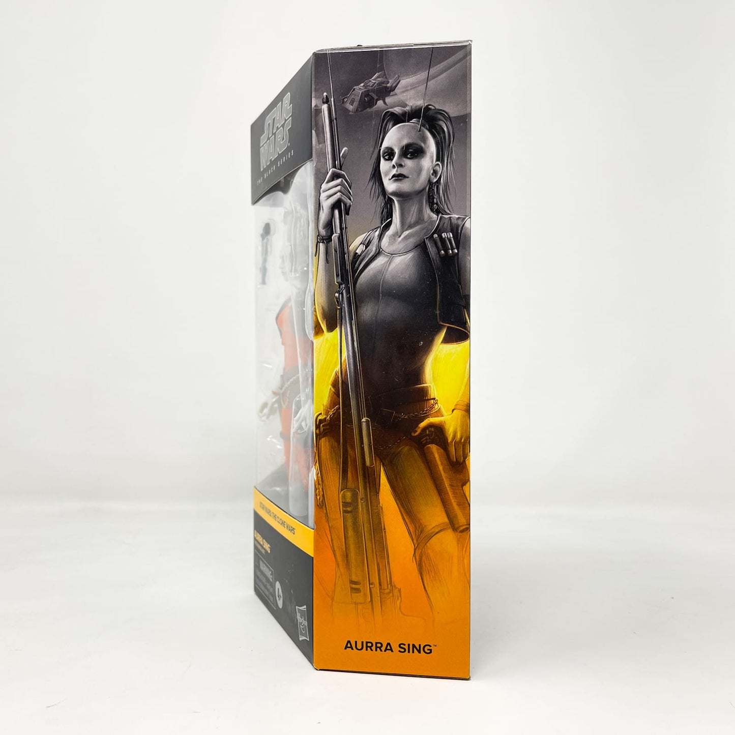 Vintage Hasbro Star Wars Black Series Sealed Figures Aurra Sing (The Clone Wars) CW 08 - Hasbro Black Series (2021)