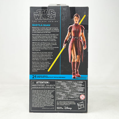 Vintage Hasbro Star Wars Black Series Sealed Figures Bastila Shan (KOTOR) GG021 - Hasbro Black Series (2021)