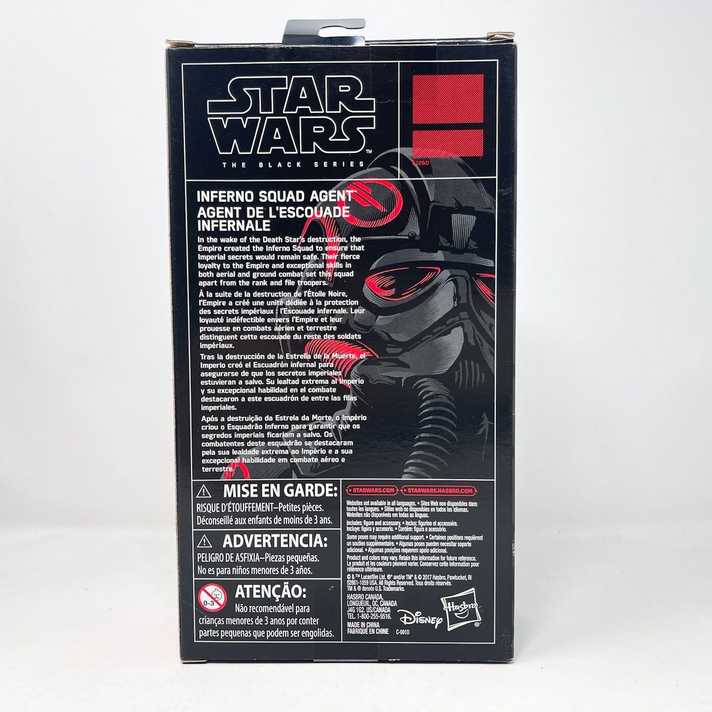 Vintage Hasbro Star Wars Black Series Sealed Figures Battlefront II Inferno Squadron Agent - Black Series Hasbro Star Wars Action Figure