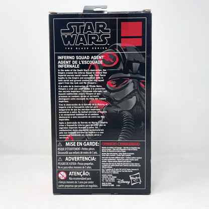 Vintage Hasbro Star Wars Black Series Sealed Figures Battlefront II Inferno Squadron Agent - Black Series Hasbro Star Wars Action Figure
