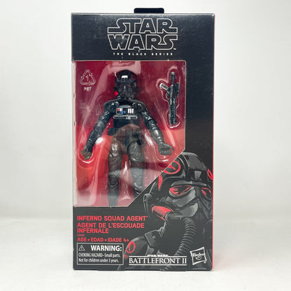 Vintage Hasbro Star Wars Black Series Sealed Figures Battlefront II Inferno Squadron Agent - Black Series Hasbro Star Wars Action Figure