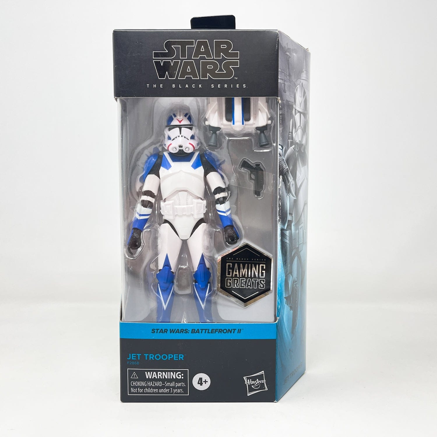 Vintage Hasbro Star Wars Black Series Sealed Figures Battlefront II Jet Trooper GG #06 - Black Series Hasbro