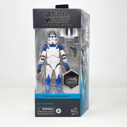 Vintage Hasbro Star Wars Black Series Sealed Figures Battlefront II Jet Trooper GG #06 - Black Series Hasbro