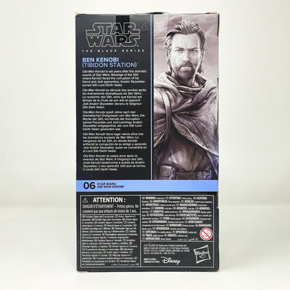 Vintage Hasbro Star Wars Black Series Sealed Figures Ben Kenobi (Tibidon Station) OBI #06 - Black Series Hasbro