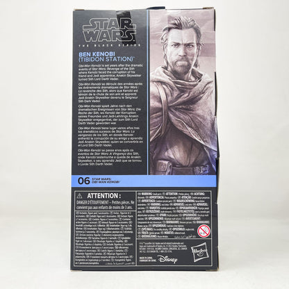 Vintage Hasbro Star Wars Black Series Sealed Figures Ben Kenobi (Tibidon Station) OBI #06 - Hasbro Black Series (2023)