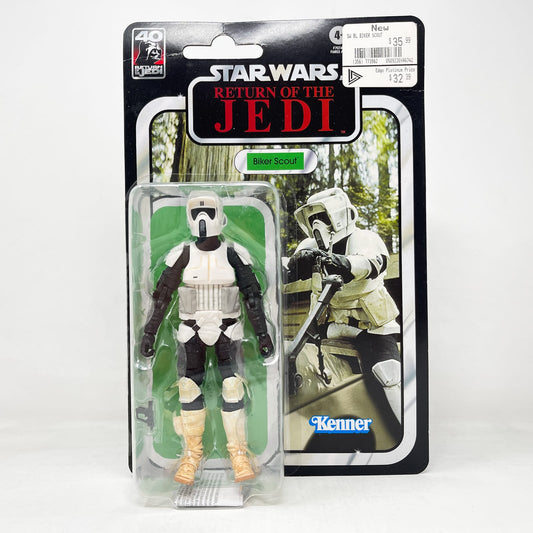 Vintage Hasbro Star Wars Black Series Sealed Figures Biker Scout - 40th Anniversary - Hasbro Black Series (2023)