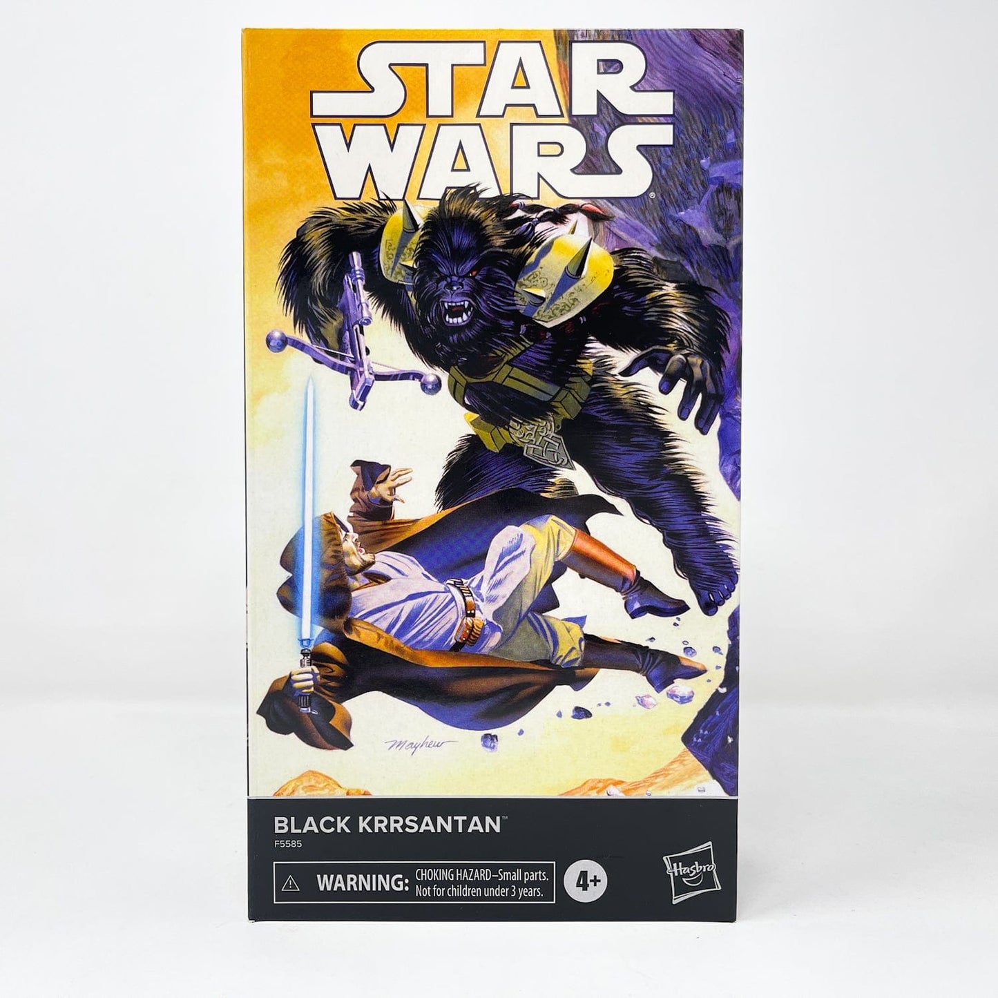 Vintage Hasbro Star Wars Black Series Sealed Figures Black Krrsantan (Comic) - Black Series Hasbro Star Wars Action Figure