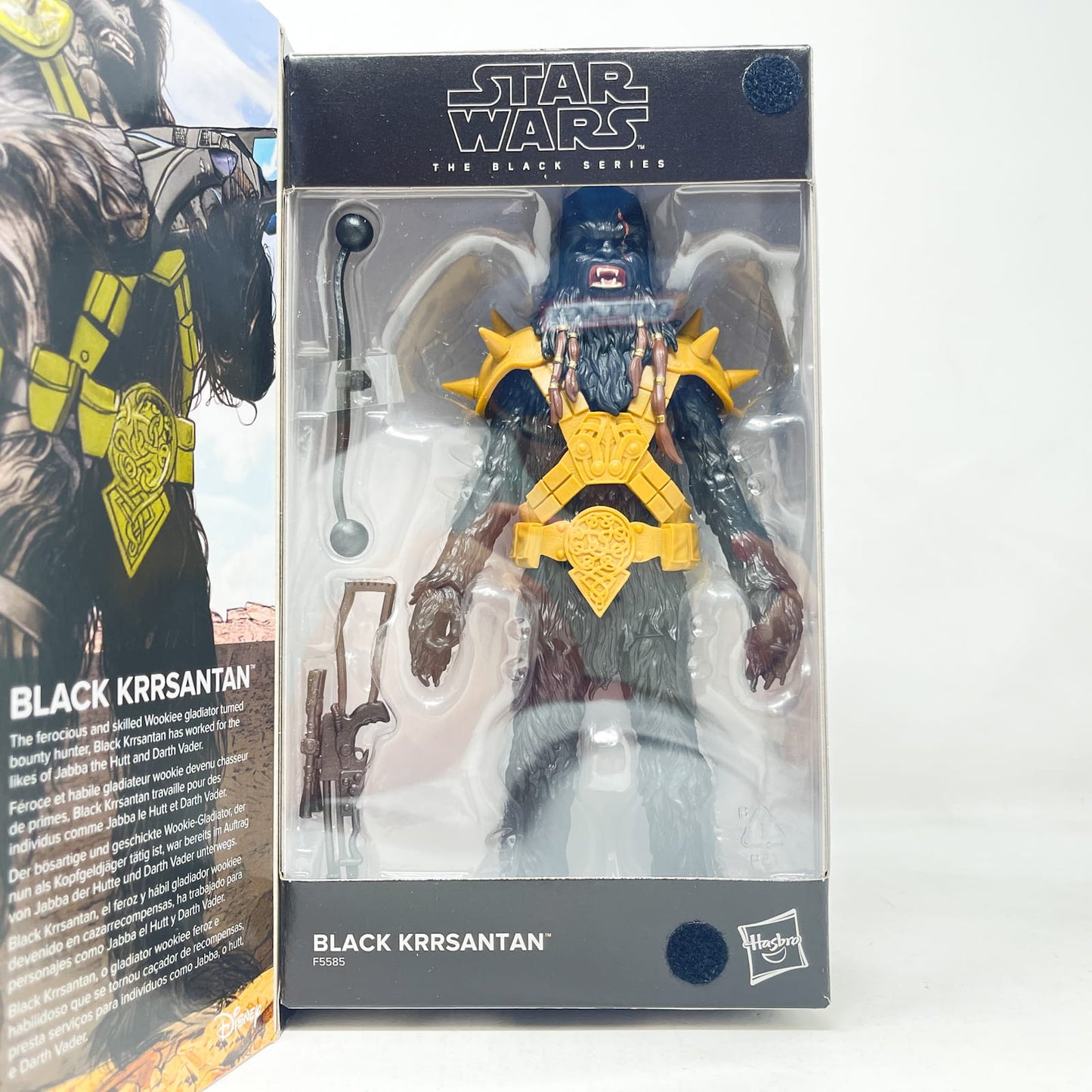 Vintage Hasbro Star Wars Black Series Sealed Figures Black Krrsantan (Comic) - Hasbro Black Series (2023)