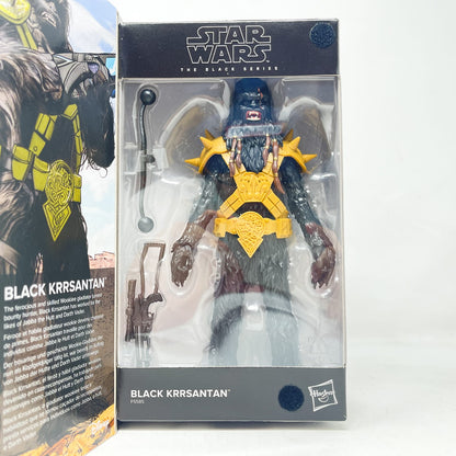 Vintage Hasbro Star Wars Black Series Sealed Figures Black Krrsantan (Comic) - Hasbro Black Series (2023)