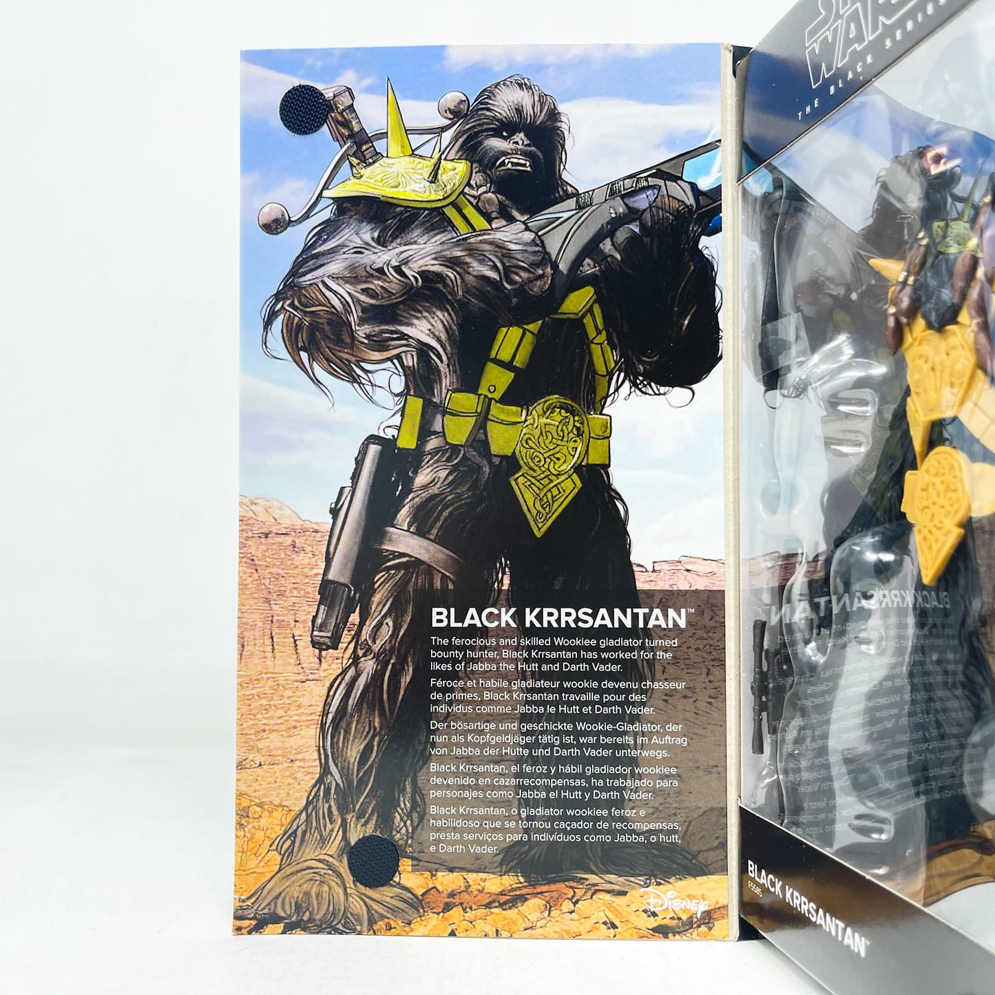 Vintage Hasbro Star Wars Black Series Sealed Figures Black Krrsantan (Comic) - Hasbro Black Series (2023)