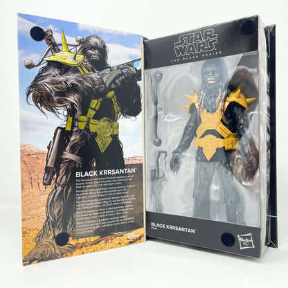 Vintage Hasbro Star Wars Black Series Sealed Figures Black Krrsantan (Comic) - Hasbro Black Series (2023)