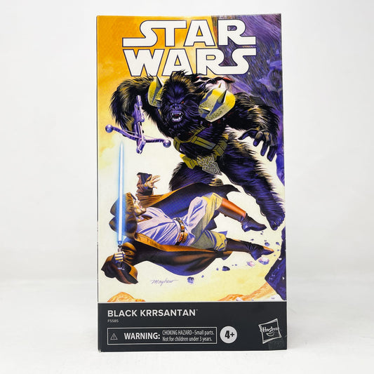 Vintage Hasbro Star Wars Black Series Sealed Figures Black Krrsantan (Comic) - Hasbro Black Series (2023)
