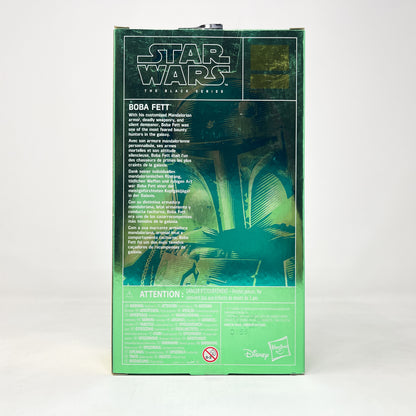 Vintage Hasbro Star Wars Black Series Sealed Figures Boba Fett (Carbonized) - Hasbro Black Series (2020)