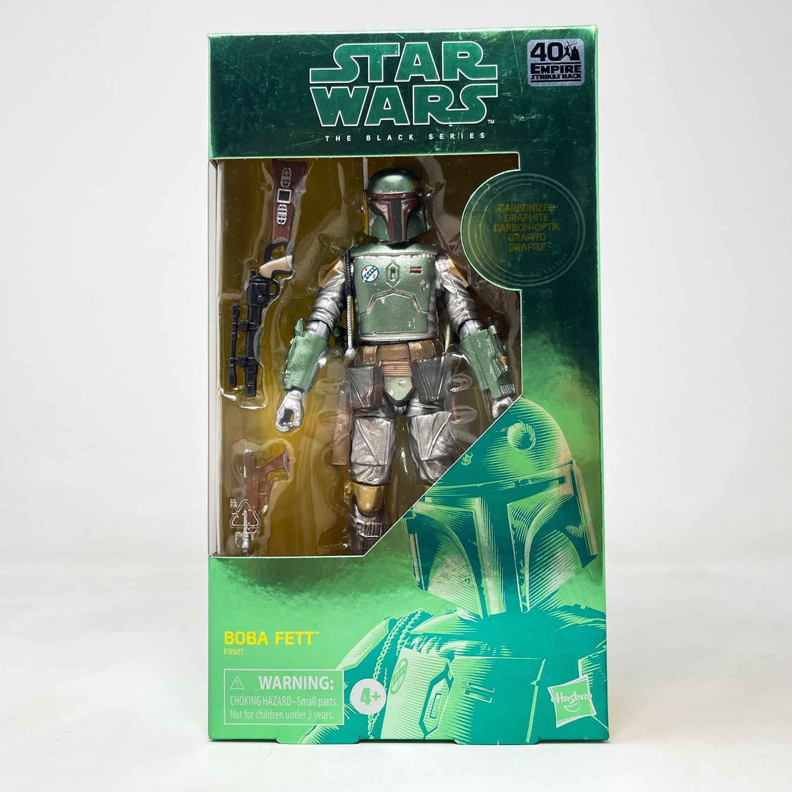 Vintage Hasbro Star Wars Black Series Sealed Figures Boba Fett (Carbonized) - Hasbro Black Series (2020)
