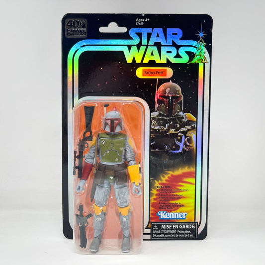Vintage Hasbro Star Wars Black Series Sealed Figures Boba Fett Foil SDCC Exclusive - 40th Anniversary - Hasbro Black Series (2019)