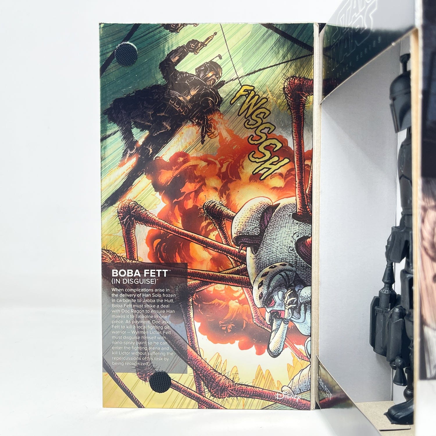 Vintage Hasbro Star Wars Black Series Sealed Figures Boba Fett (In Disguise - Comic) - Black Series Hasbro