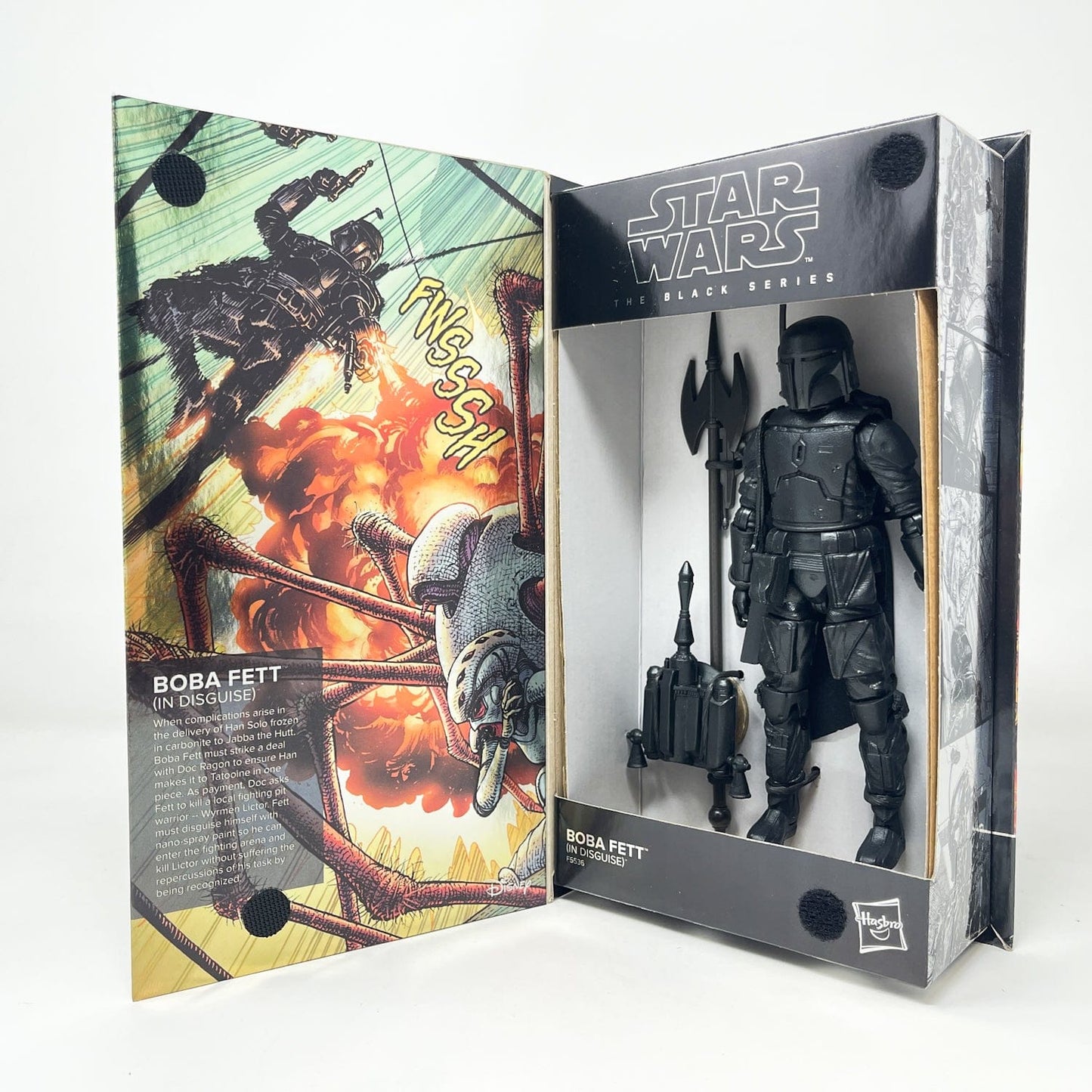 Vintage Hasbro Star Wars Black Series Sealed Figures Boba Fett (In Disguise - Comic) - Black Series Hasbro