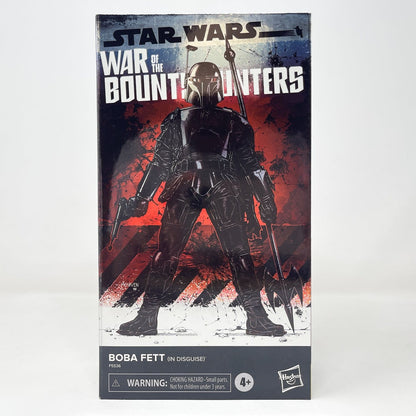 Vintage Hasbro Star Wars Black Series Sealed Figures Boba Fett (In Disguise - Comic) - Black Series Hasbro