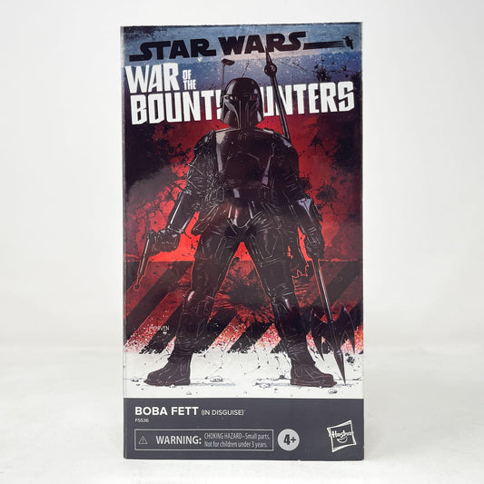 Vintage Hasbro Star Wars Black Series Sealed Figures Boba Fett (In Disguise - Comic) - Hasbro Black Series (2023)