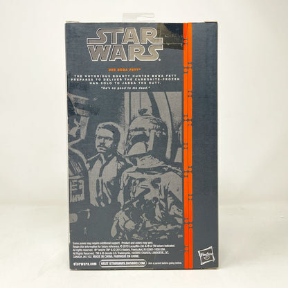 Vintage Hasbro Star Wars Black Series Sealed Figures Boba Fett - Orange #06 (2013) - Black Series Hasbro Star Wars Action Figure