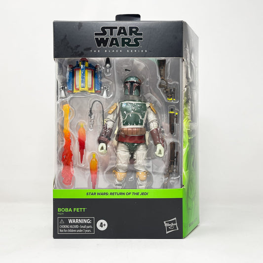 Vintage Hasbro Star Wars Black Series Sealed Figures Boba Fett (ROTJ - Deluxe) #06 - Hasbro Black Series (2021)