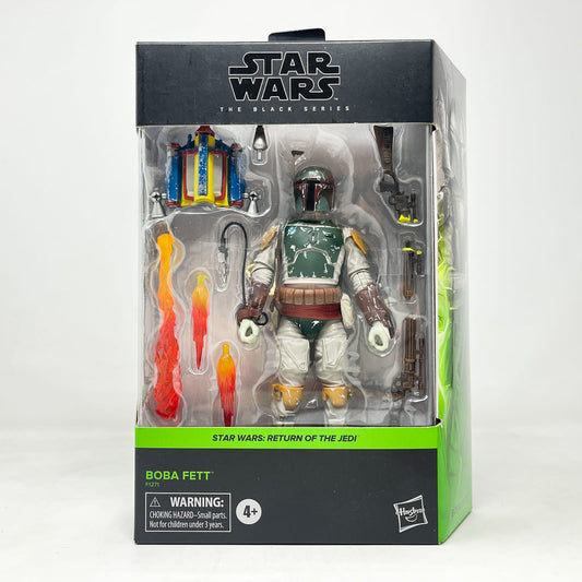 Vintage Hasbro Star Wars Black Series Sealed Figures Boba Fett (ROTJ - Deluxe) #06 - Hasbro Black Series (2021)
