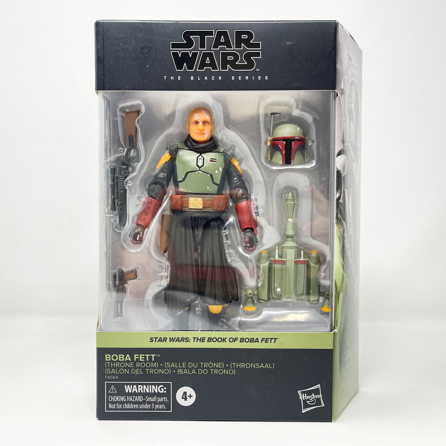 Vintage Hasbro Star Wars Black Series Sealed Figures Boba Fett (Throne Room - Deluxe) BOBF 02 - Black Series Hasbro Star Wars Action Figure