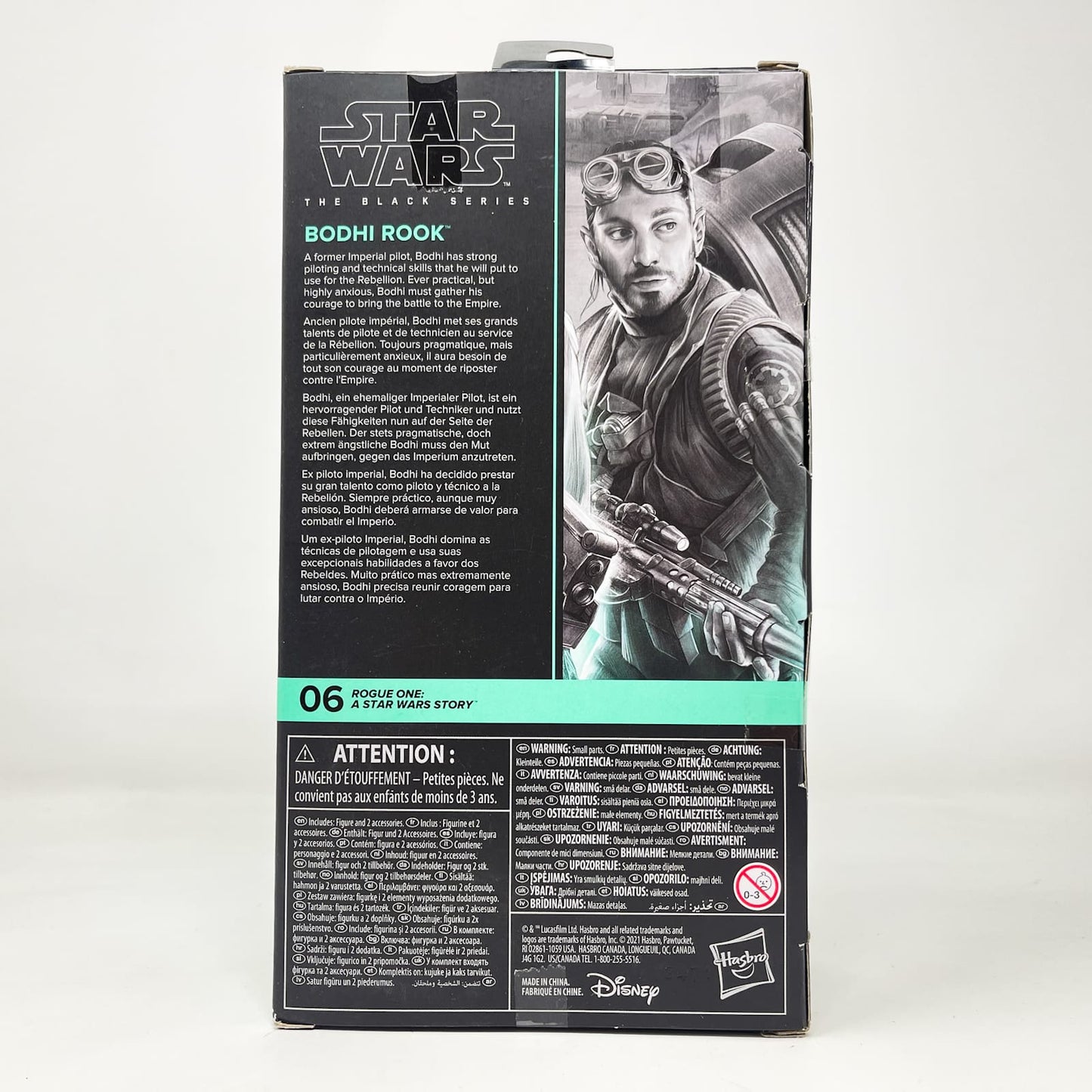 Vintage Hasbro Star Wars Black Series Sealed Figures Bodhi Rook RO06 - Hasbro Black Series (2021)