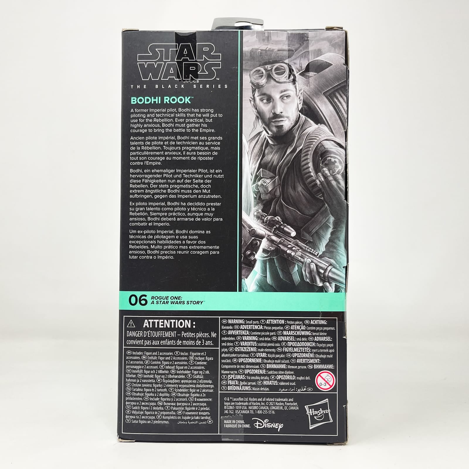 Vintage Hasbro Star Wars Black Series Sealed Figures Bodhi Rook RO06 - Hasbro Black Series (2021)