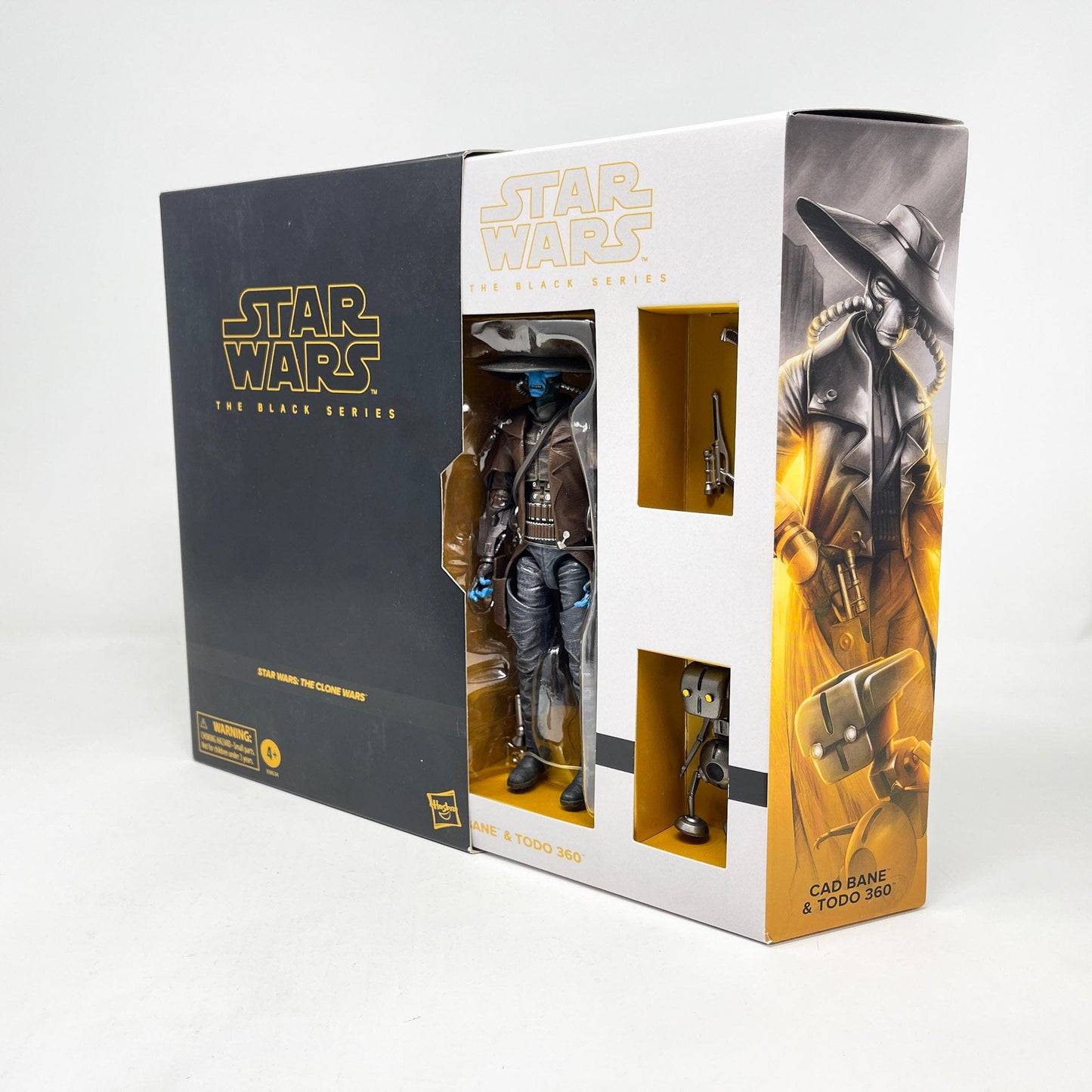 Vintage Hasbro Star Wars Black Series Sealed Figures Cad Bane & Todo 360 (Deluxe) - Black Series Hasbro Star Wars Action Figure