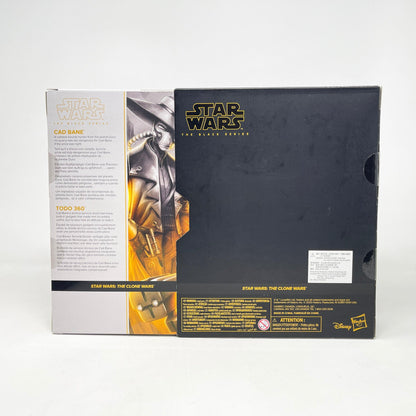 Vintage Hasbro Star Wars Black Series Sealed Figures Cad Bane & Todo 360 (Deluxe) - Black Series Hasbro Star Wars Action Figure