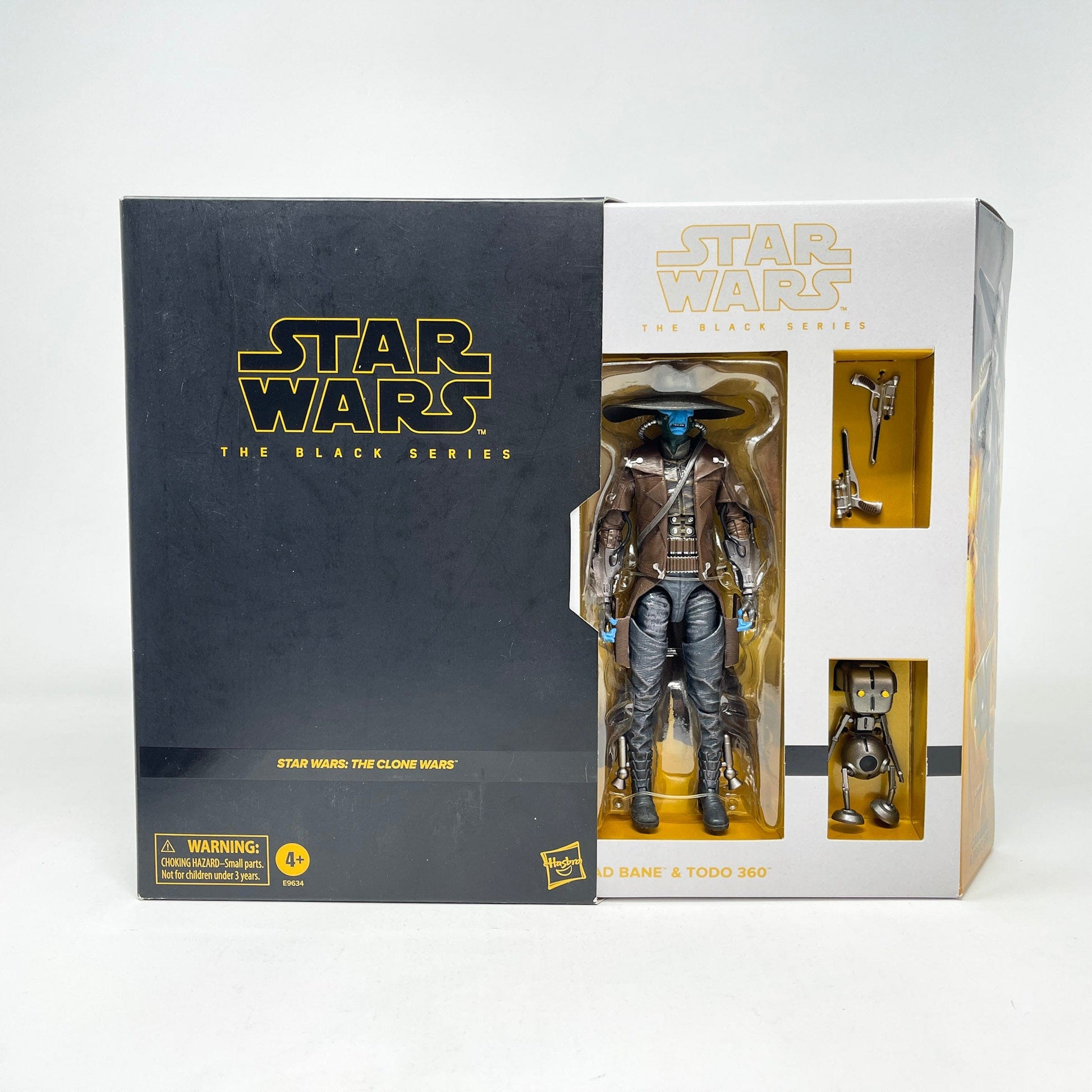 Vintage Hasbro Star Wars Black Series Sealed Figures Cad Bane & Todo 360 (Deluxe) - Black Series Hasbro Star Wars Action Figure