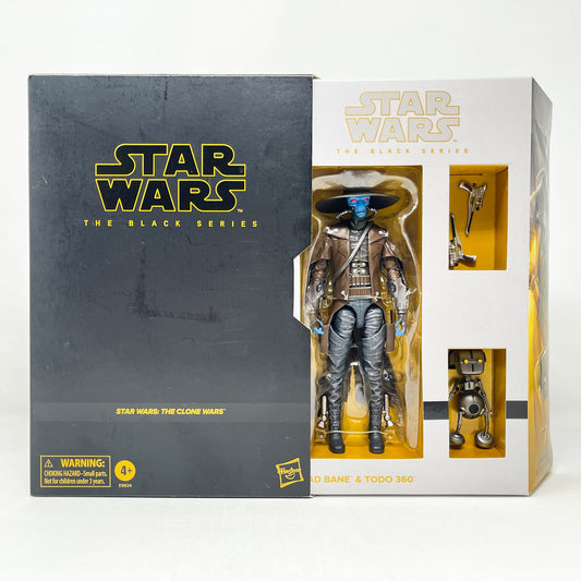 Vintage Hasbro Star Wars Black Series Sealed Figures Cad Bane & Todo 360 (Deluxe) - Hasbro Black Series (2020)
