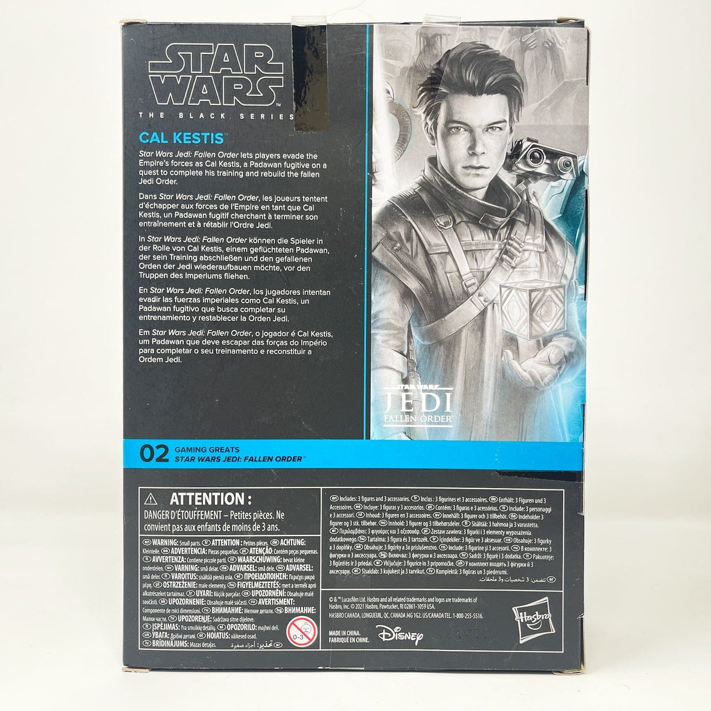 Vintage Hasbro Star Wars Black Series Sealed Figures Cal Kestis (Deluxe) GG02 - Black Series Hasbro Star Wars Action Figure