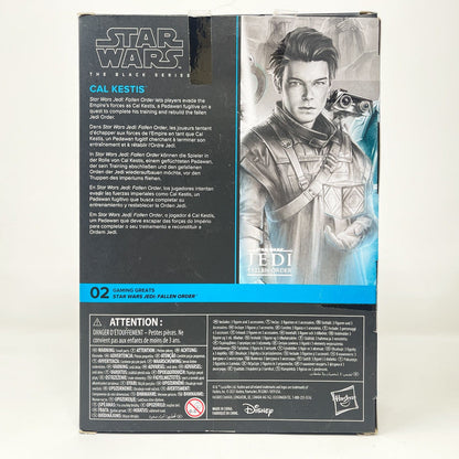 Vintage Hasbro Star Wars Black Series Sealed Figures Cal Kestis (Deluxe) GG02 - Black Series Hasbro Star Wars Action Figure