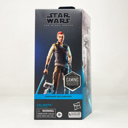 Vintage Hasbro Star Wars Black Series Sealed Figures Cal Kestis (Jedi: Survivor) GG 17 - Hasbro Black Series (2023)