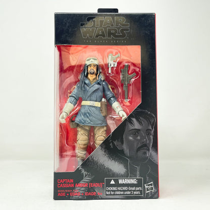 Vintage Hasbro Star Wars Black Series Sealed Figures Captain Cassian Andor (Rogue One) #23 - Black Series Hasbro Star Wars Action Figure