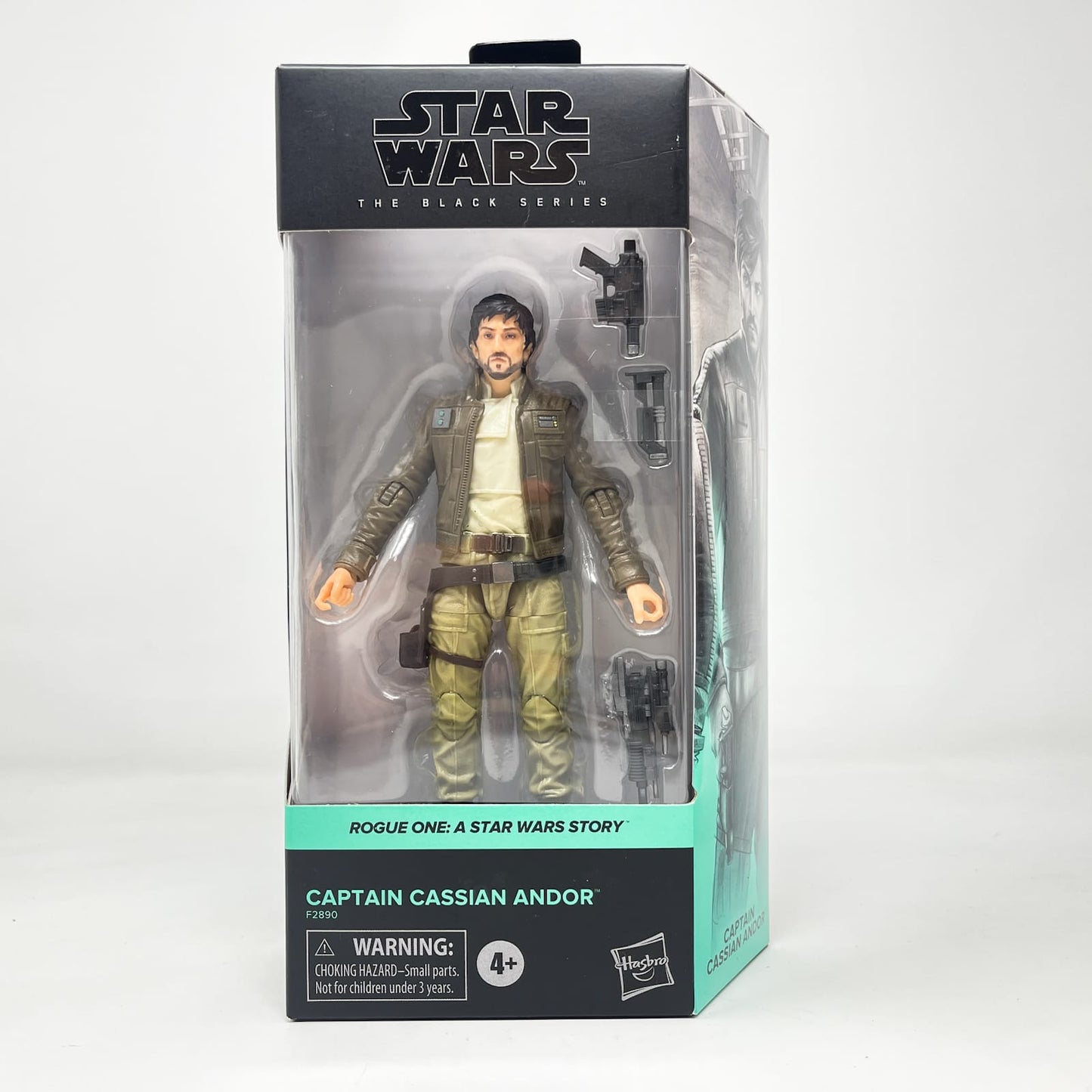 Vintage Hasbro Star Wars Black Series Sealed Figures Captain Cassian Andor (Rogue One) RO02 - Hasbro Black Series (2021)