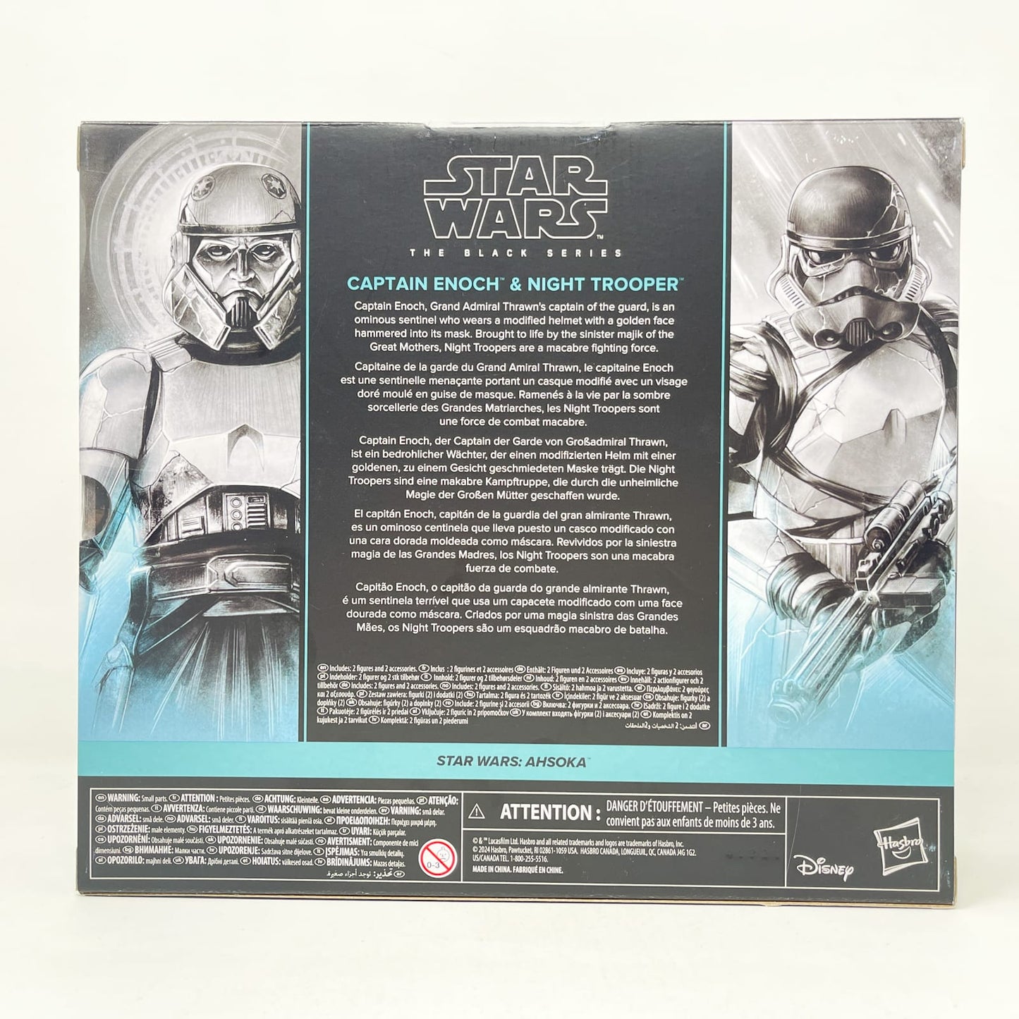 Vintage Hasbro Star Wars Black Series Sealed Figures Captain Enoch & Night Trooper (Deluxe) 2 Pack - Hasbro Black Series (2024)