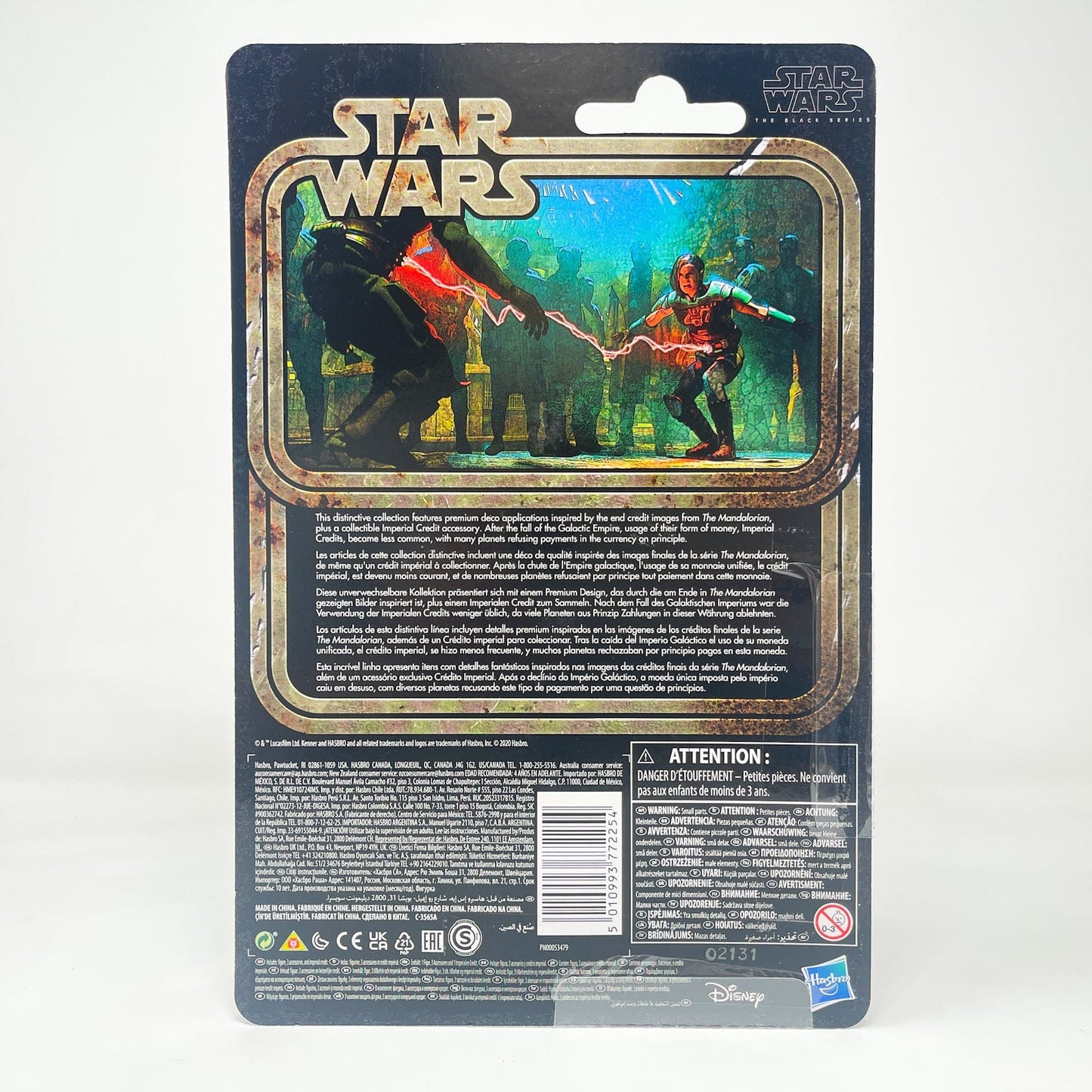 Vintage Hasbro Star Wars Black Series Sealed Figures Cara Dune (Credit Collection) - Hasbro Black Series (2020)
