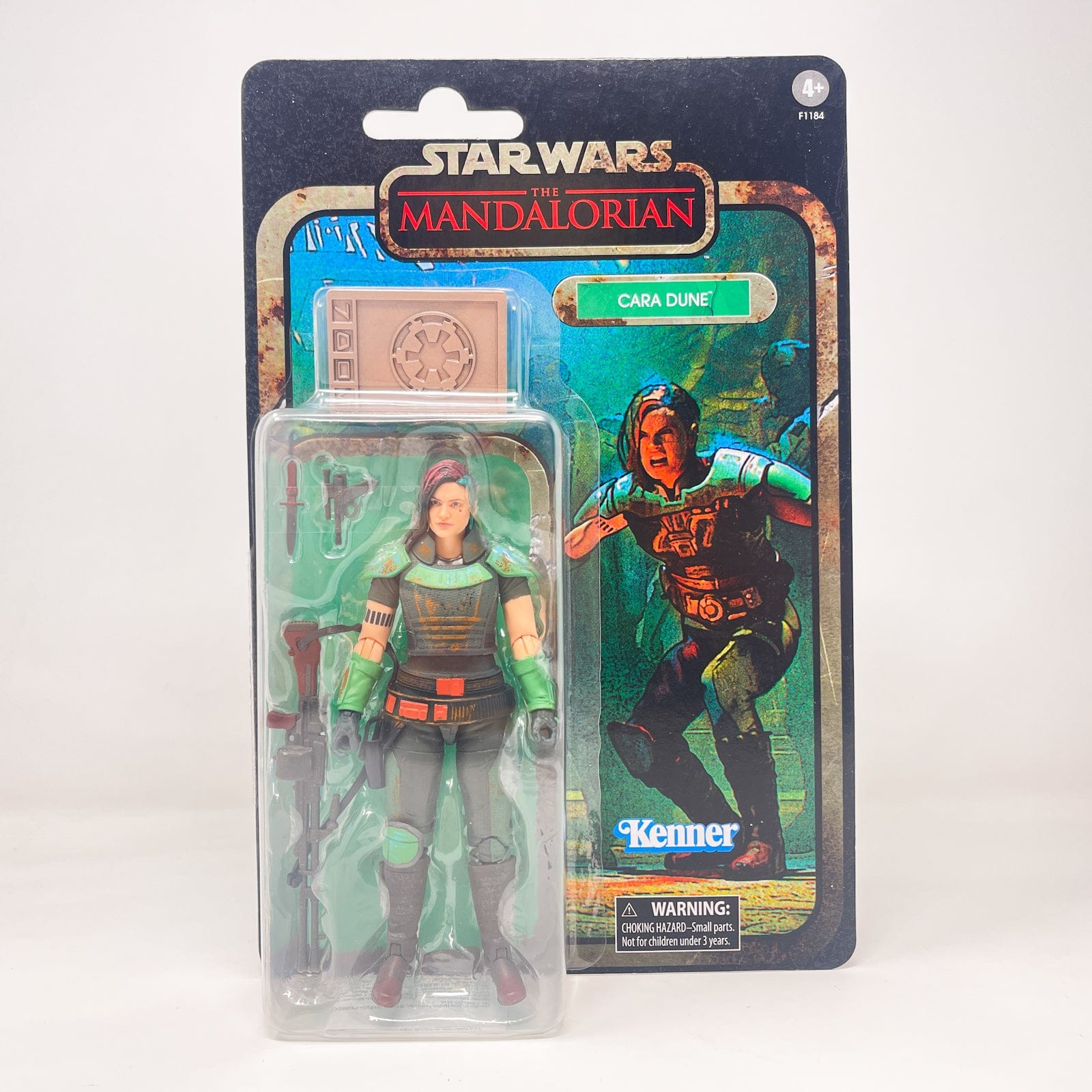 Vintage Hasbro Star Wars Black Series Sealed Figures Cara Dune (Credit Collection) - Hasbro Black Series (2020)