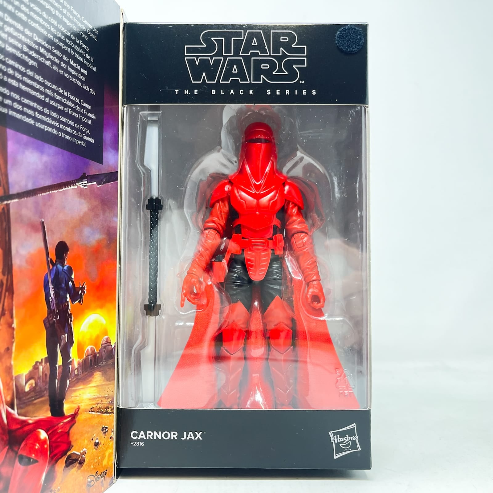 Vintage Hasbro Star Wars Black Series Sealed Figures Carnor Jax (Comic) - Hasbro Black Series (2021)