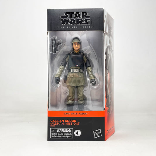 Vintage Hasbro Star Wars Black Series Sealed Figures Cassian Andor Aldhani Mission (Andor) AND 01 - Hasbro Black Series (2023)