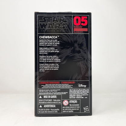 Vintage Hasbro Star Wars Black Series Sealed Figures Chewbacca (2015) #05 - Black Series Hasbro Star Wars Action Figure