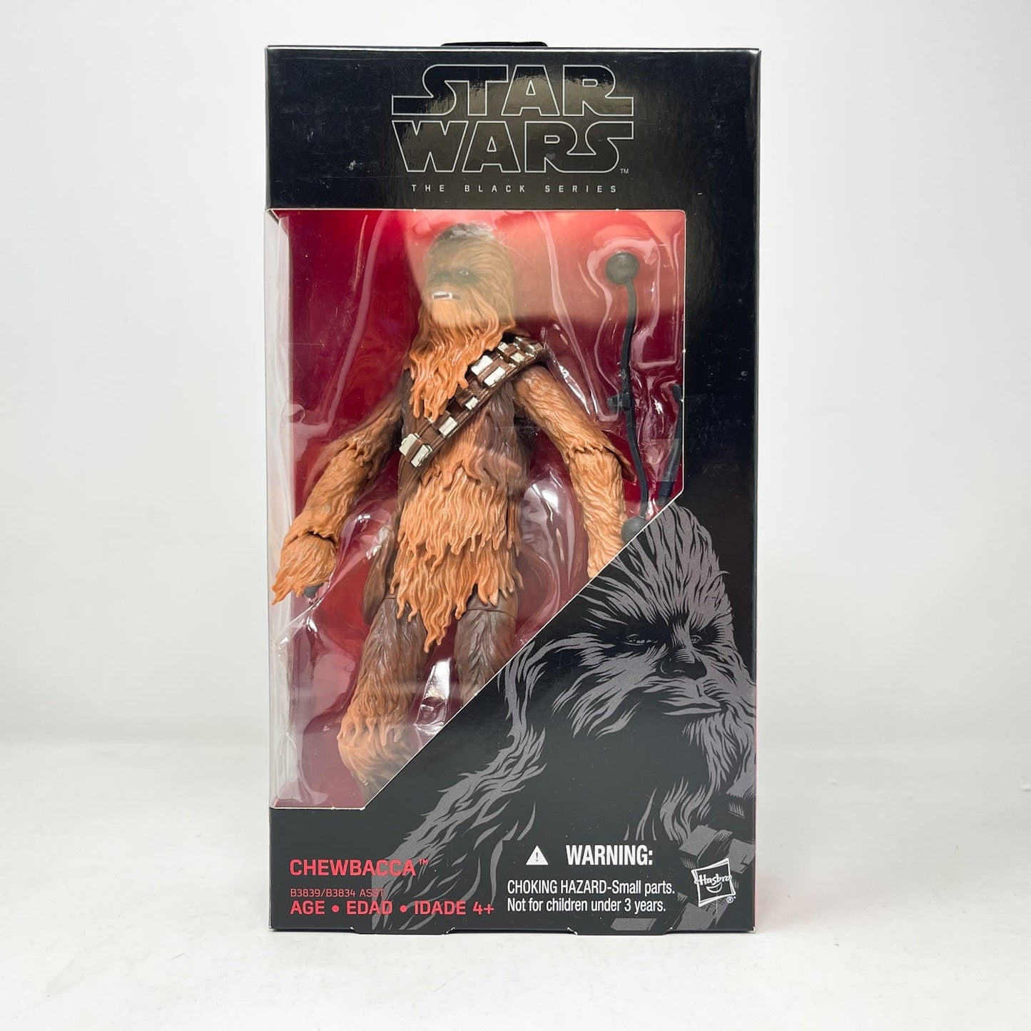 Vintage Hasbro Star Wars Black Series Sealed Figures Chewbacca (2015) #05 - Black Series Hasbro Star Wars Action Figure