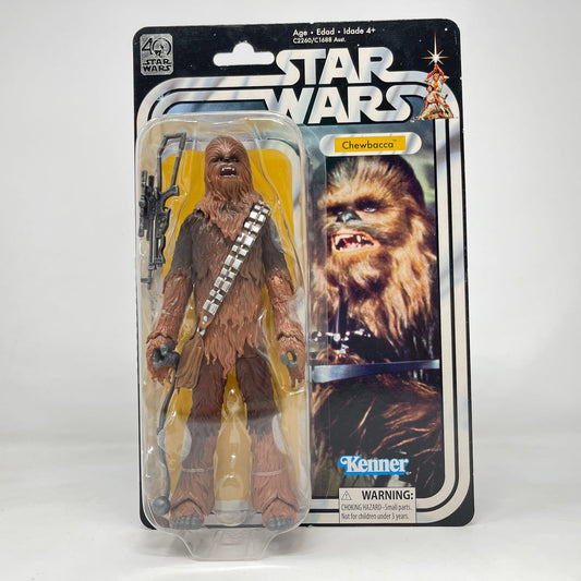 Vintage Hasbro Star Wars Black Series Sealed Figures Chewbacca (ANH) - 40th Anniversary - Hasbro Black Series (2017)