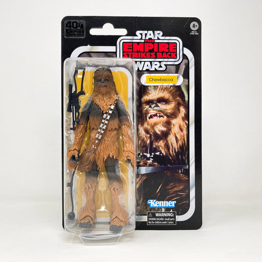 Vintage Hasbro Star Wars Black Series Sealed Figures Chewbacca (ESB) - Black Series 40th Hasbro Star Wars Action Figure