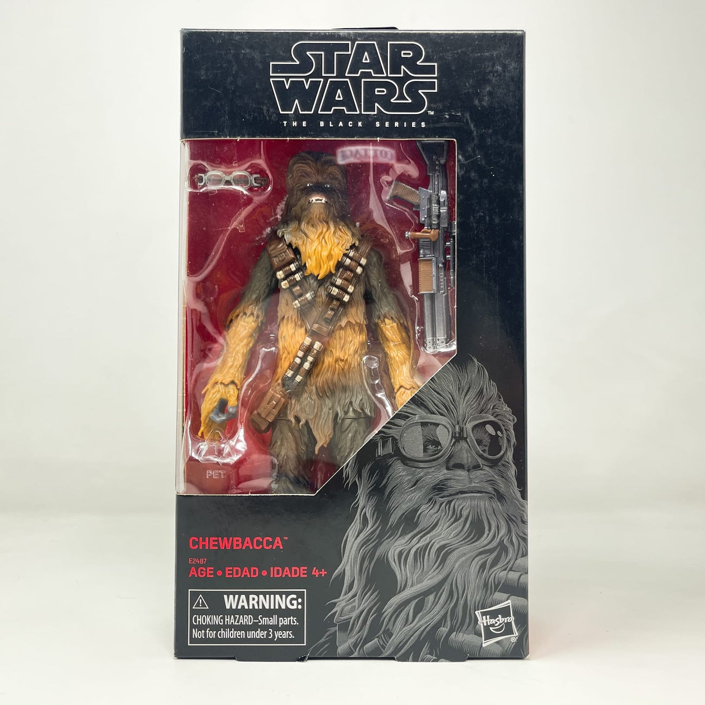Vintage Hasbro Star Wars Black Series Sealed Figures Chewbacca (Goggles) - Hasbro Black Series (2018)