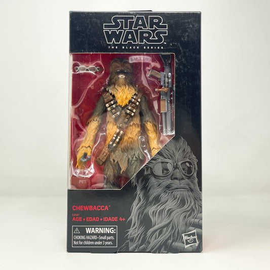 Vintage Hasbro Star Wars Black Series Sealed Figures Chewbacca (Goggles) - Hasbro Black Series (2018)