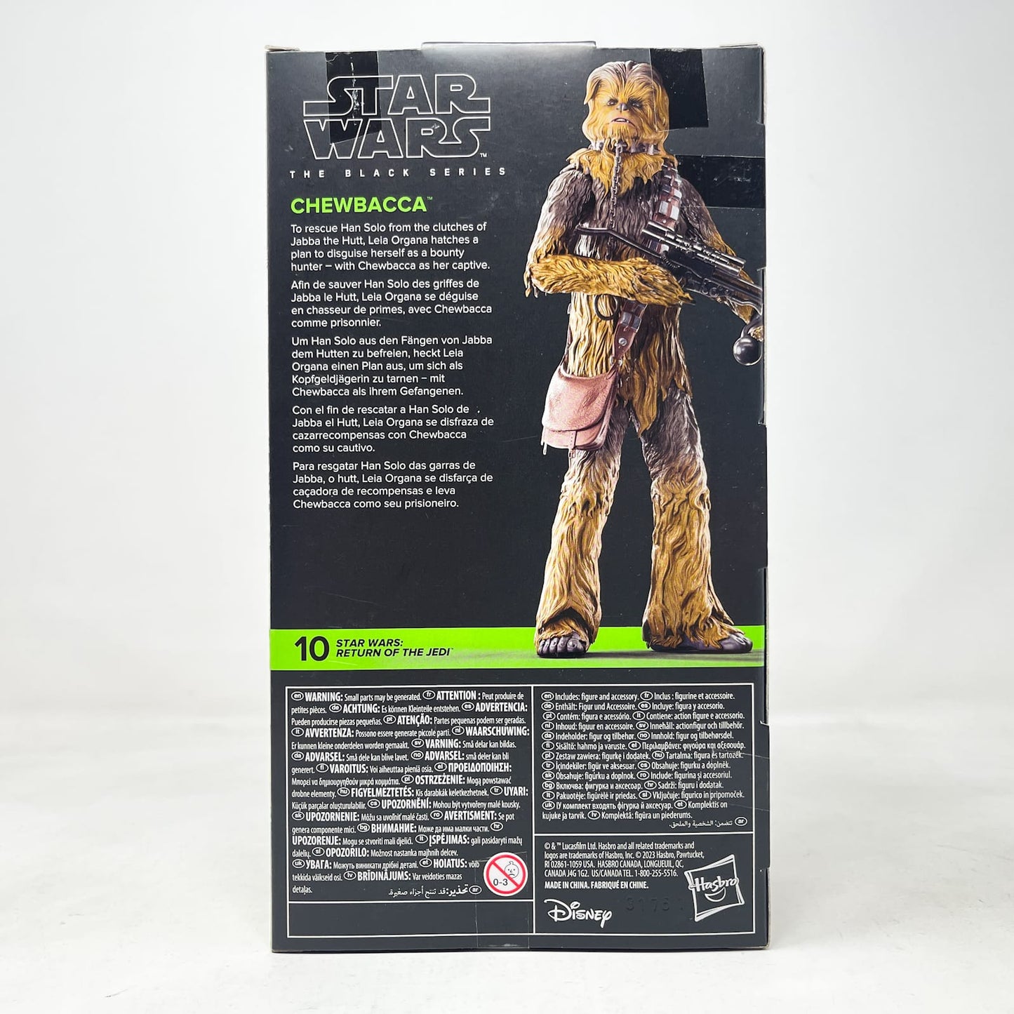 Vintage Hasbro Star Wars Black Series Sealed Figures Chewbacca ROTJ #10 – Hasbro Black Series (2023)
